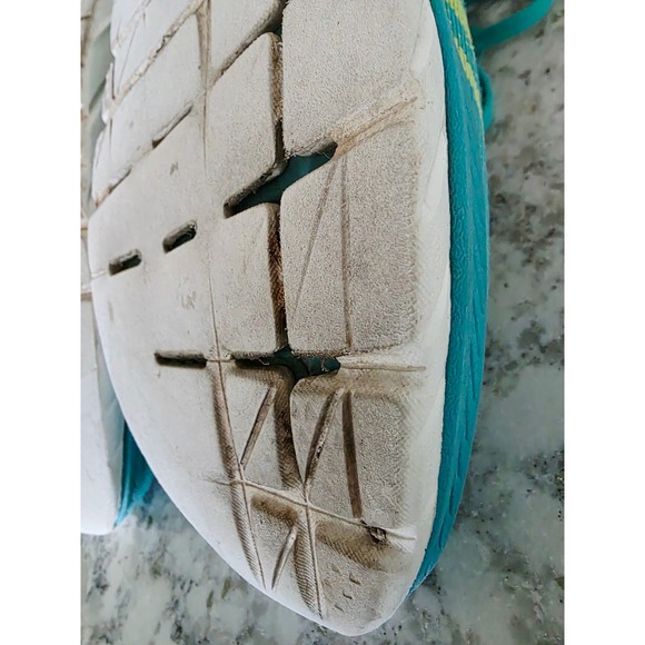 Hoka Mach 5 Women's Running Shoes Athletic Sneakers Blue Yellow Size 9B - Picture 9 of 14